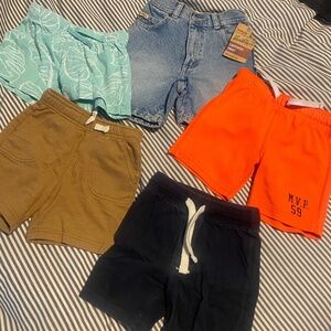 Boys 2T/24 month shorts bundle - 5 pairs